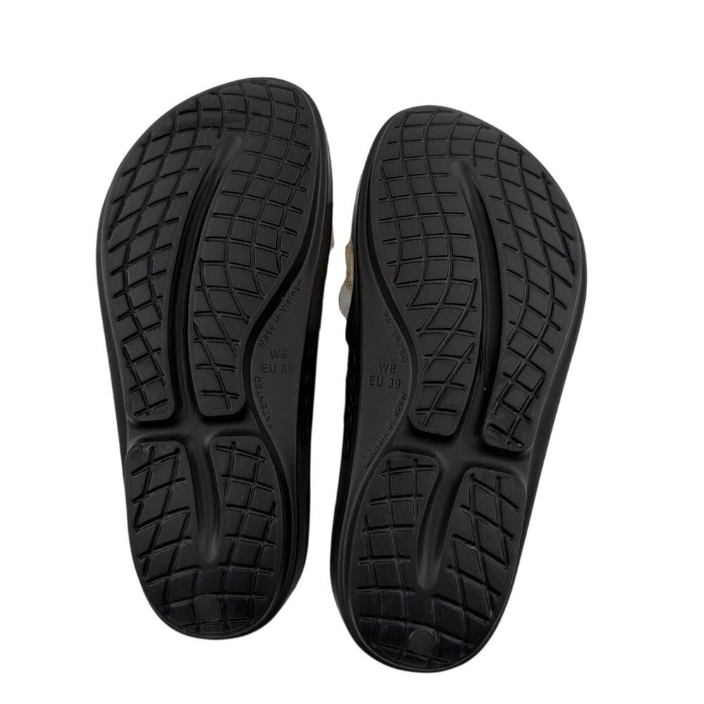 OOFOS Women's Frost OOlala Luxe Flip Flop Slippers Size 8 - Picture 7 of 10